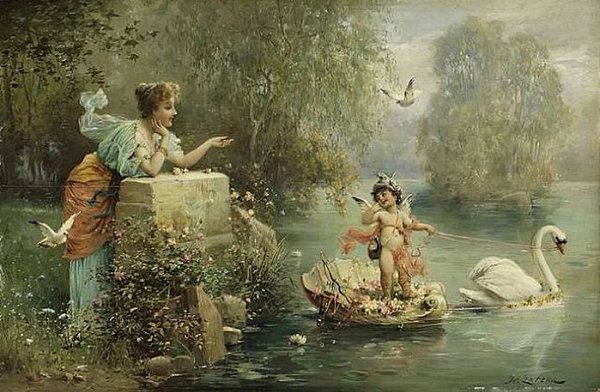 ))).   .    Hans Zatzka (1859-1945)   ... - 9