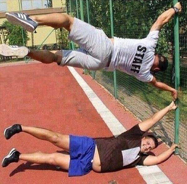    -  )