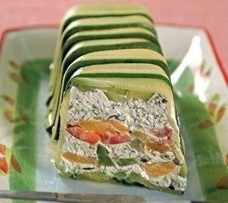 Закусочный творожный паштет с овощами. .Очень оригинальное, вкусное и красивое блюдо. Немножко ...