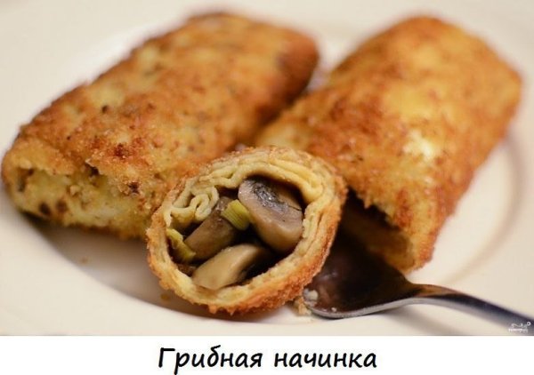 11 самых аппетитных начинок для блинчиков.1. Мясная начинка. Отвари 350 гр. мяса и мелко нарежь. ... - 3