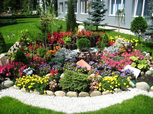 7 простых шагов для создания цветника: 1. На первом этапы планирования дизайна садового участка ... - 3