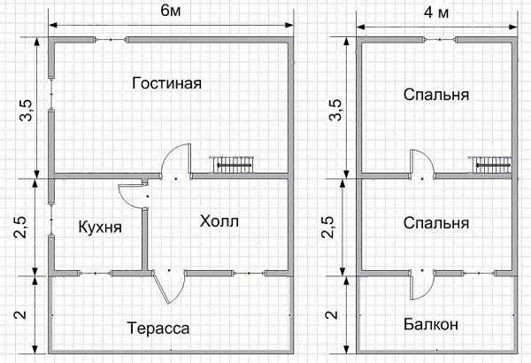 Общая площадь 170 м2.Основные материалыОграждающие конструкции БрусПерегородки БрусПерекрытия По ... - 3
