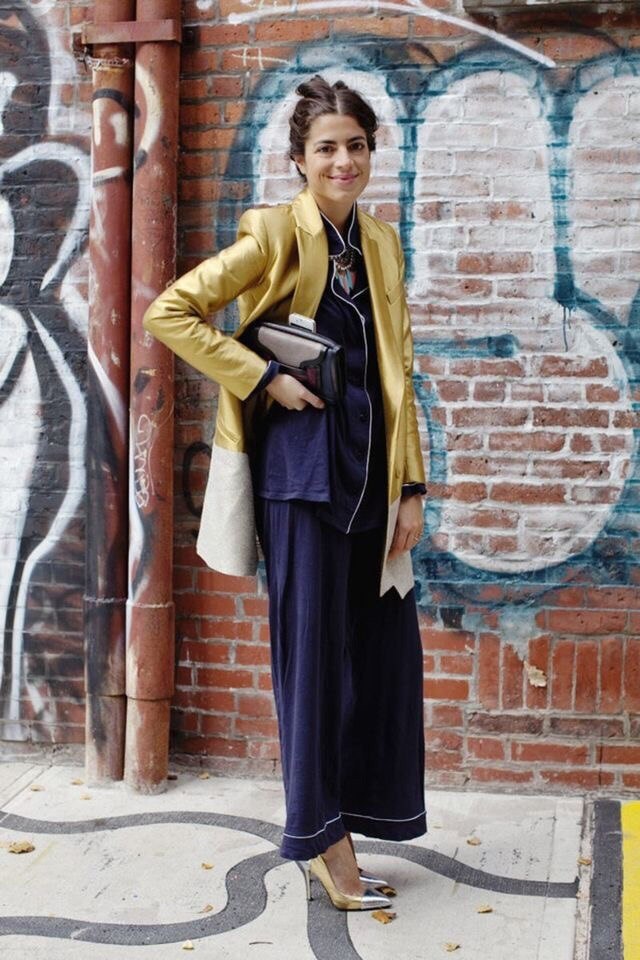 Street style.   Leandra Medine.     -  : ...