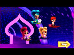 Shimmer and Shine - The Great Zahramay Falls Race. Kids games for girls.