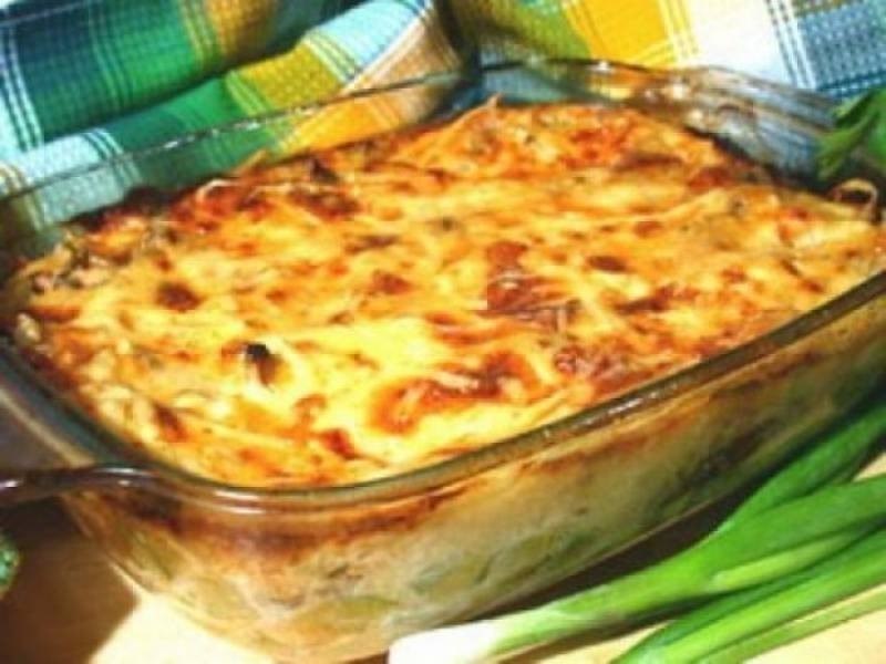 Запеканка с курочкой, грибами и помидорами . на 100 грамм - 102.83 ккал Б/Ж/У - ...