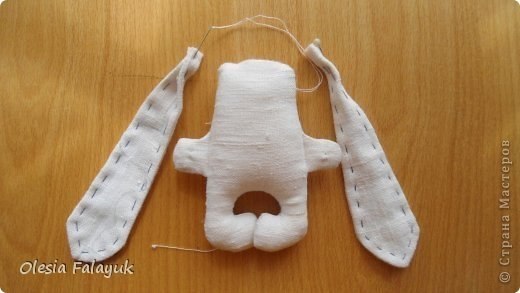 Зайка сплюшкин :) Выкройка и мастер-класс. - 5