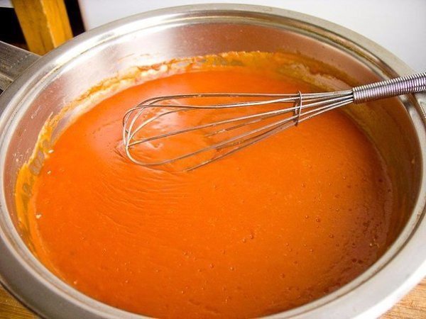 Бефстроганов в луковом соусе с грибами.Ингредиенты:Говядина (вырезка) — 500 гМука — 2 ст. л.Масло ... - 6