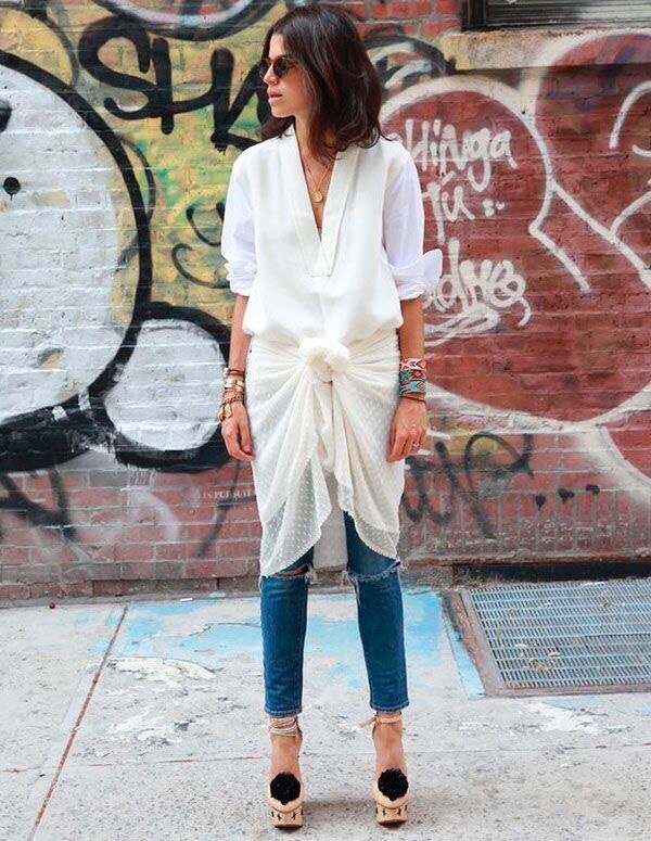 Street style.   Leandra Medine.     -  : ... - 4