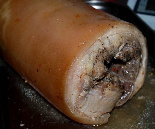 Соленая горбуша в масле с луком.В этом рецепте вы узнаете как засолить быстро рыбу и уже через час ... - 9