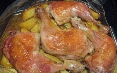 Вкусная курочка на каждый день - 5 супер рецептов! 1) Куриные голени в сметане с картошкой ...