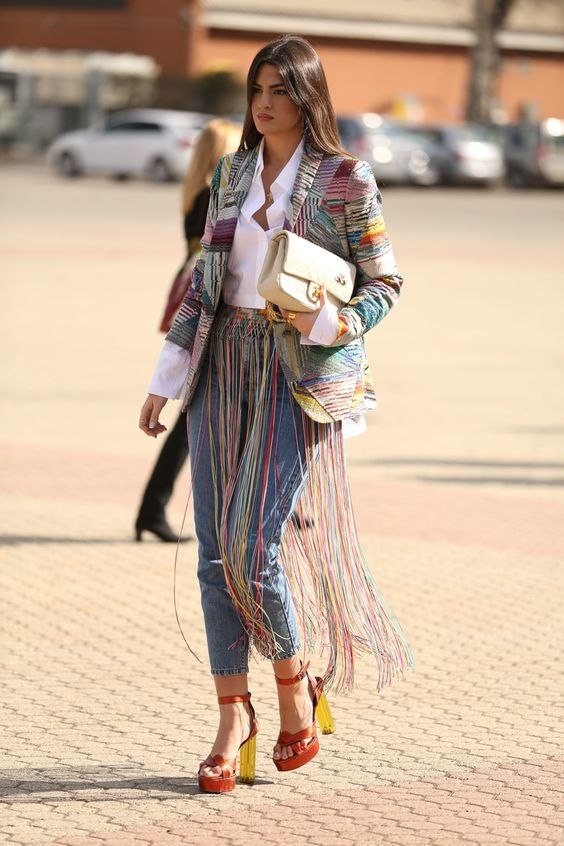Fashion Week street style looks. Milan - 5