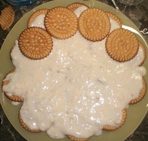 Торты из печенья - 5 лучших рецептов. Рецепт 1: Торт из печенья банановый Описание: Очень вкусный ... - 3