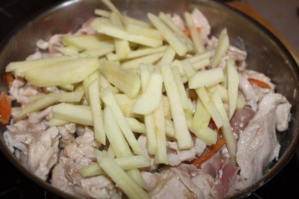 Курица в кисло-сладком соусе