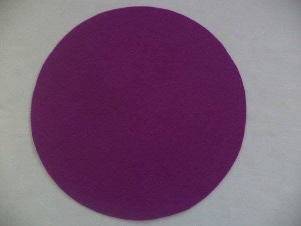 Корзинка из фетра. - 6