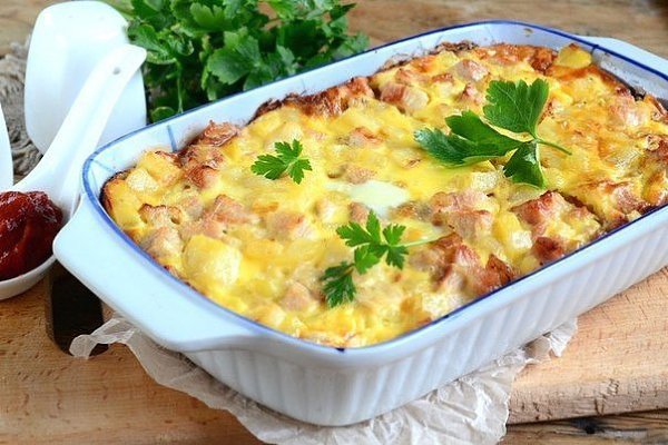 Быстрая запеканка (проще простого).Сохрани и приготовь Количество порций: 3–4 ...