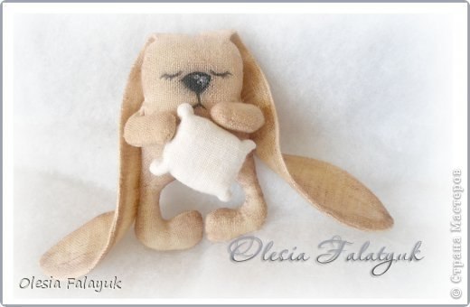 Зайка сплюшкин :) Выкройка и мастер-класс. - 2