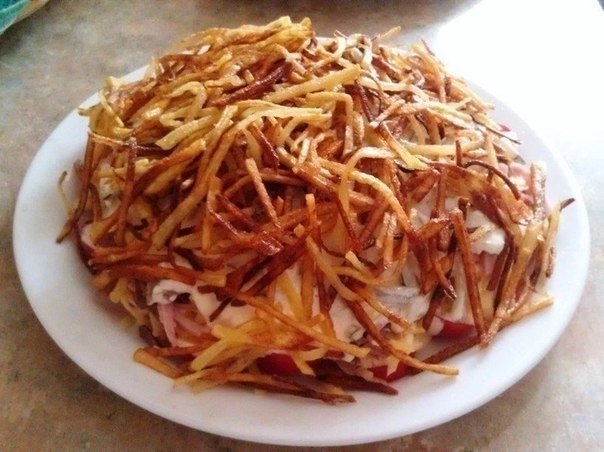 Слоёный салат