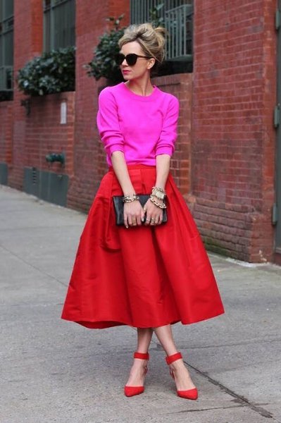 Red and pink - 7