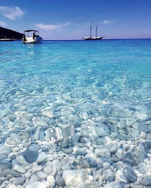 Filiatro beach, Ithaca, Greece.