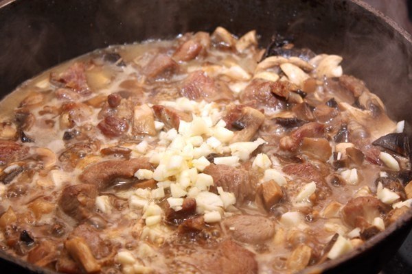 Паста с индейкой и грибами .Белые грибы сушеные 30.0 граммФарфалле 300.0 граммСоль 1.5 ч.л.Оливковое ... - 6