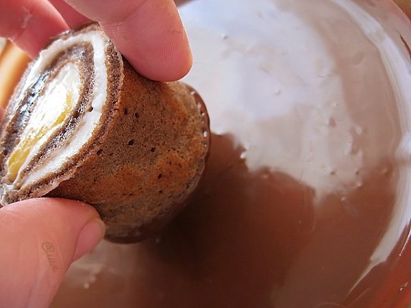 Девочки, недавно делала такую вкусняшку - сладкие роллы. Нам всем так они понравились, что решила ... - 7