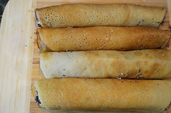 Блинчики с маком и кокосовой стружкой.Сохрани себе Ингредиенты:Молоко в блины — 1 стакВода в блины — ... - 6