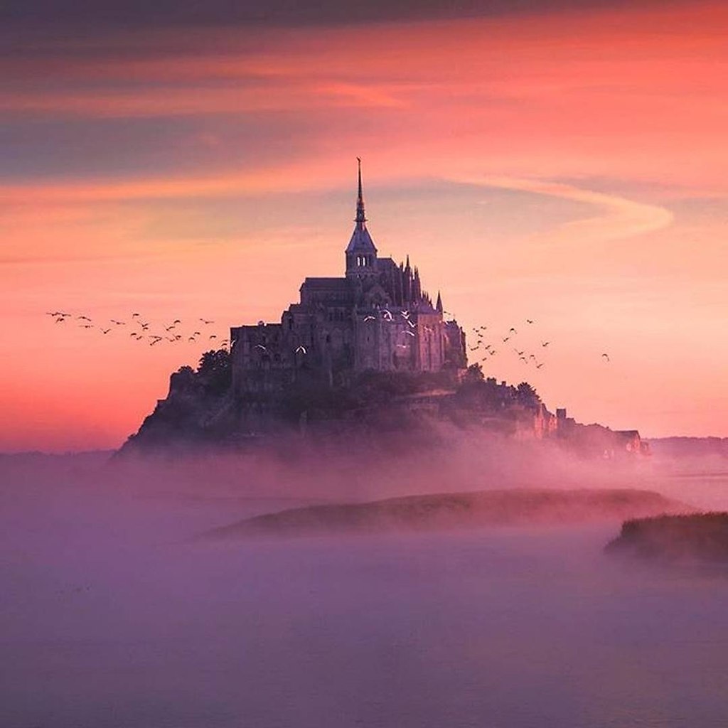 Mont Saint Michel, France by