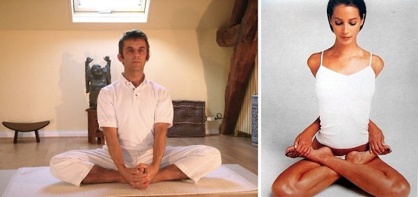 Баддха падмасана(Baddha Padmasana). От слова