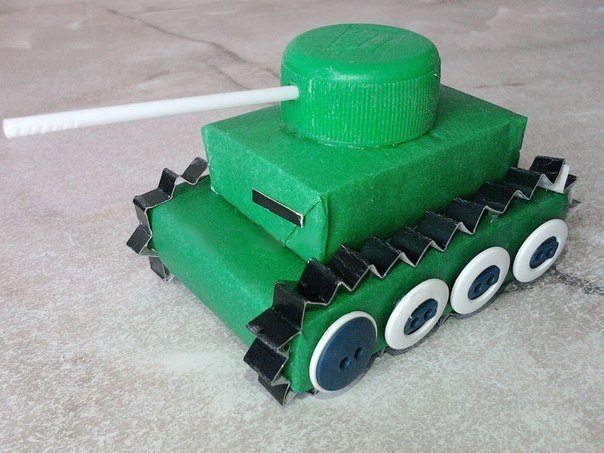 Шьем игрушечный танк из фетра ‘За Родину’