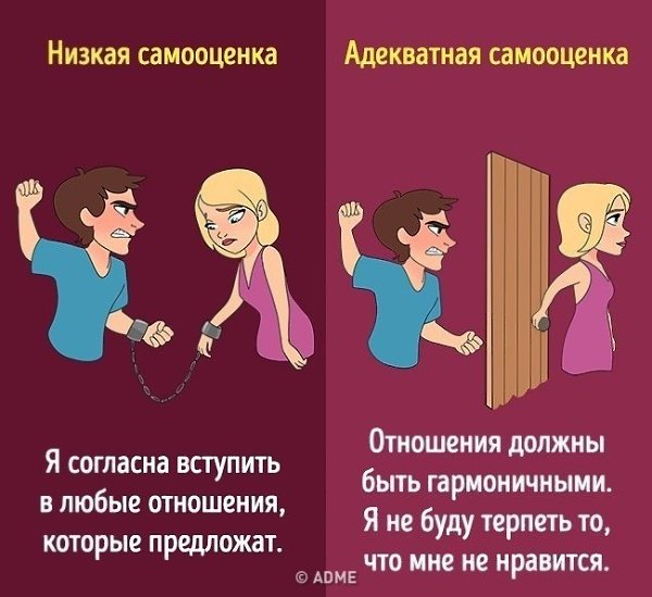 10 способов отличить низкую самооценку от адекватной - 7