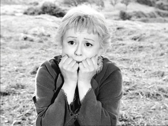 Giulietta Masina in.La Strada (Italy, 1954)dir. Federico Fellini - 2