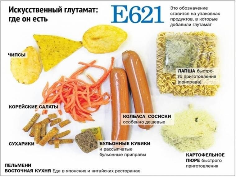 Чем опасен глутамат натрия (пищевая добавка Е621). Что делать, если продаваемый продукт не имеет ...
