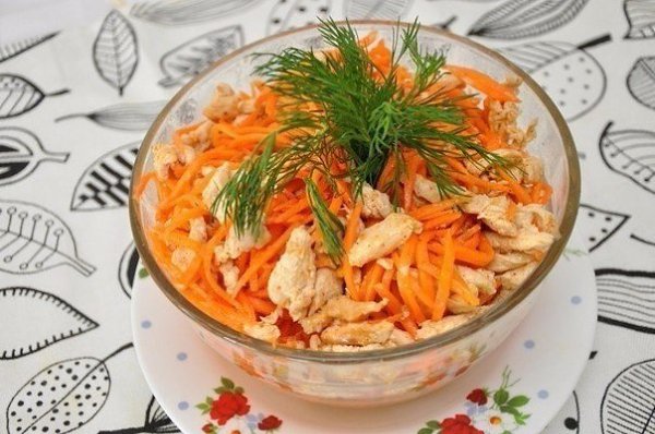 ХЕ из курицы.ИНГРЕДИЕНТЫкуриное филе – 800 г,морковь – 4 шт.,репчатый лук – 3-4 головки,уксус ... - 7
