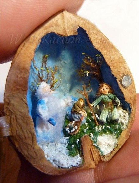 #вдохновение@elehandmade.Поделки из ореховой скорлупы: мастер-класс - 3