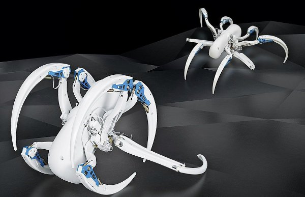 Компания Festo представила робопаука, который способен трансформироваться в колесо.Компания Festo, ...