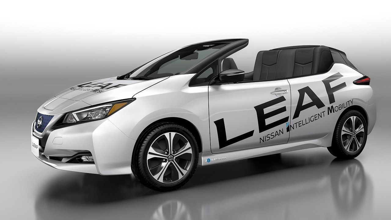      Nissan Leaf Open Car.  ...