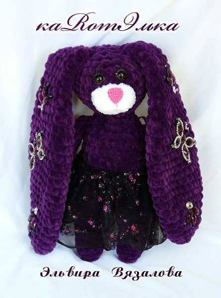 #игрушки@fan_handmade.Милые Плюши от мастерицы Эльвиры Вязаловой - 10