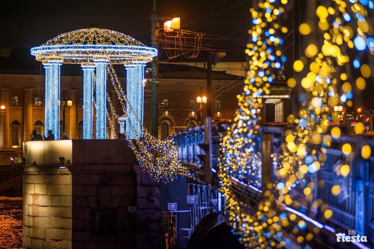 Фото Зимнего Праздничного Питера