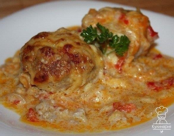 ~Очень простые и обалденно вкусные тефтели~.Ингредиенты:300 гр. фарша5 средних сырых картофелин1 ...