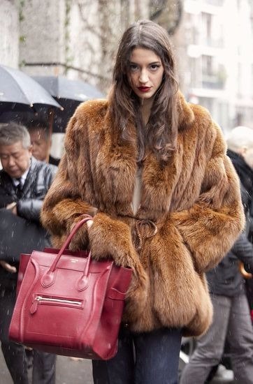 Street Style. Fur winter. - 4