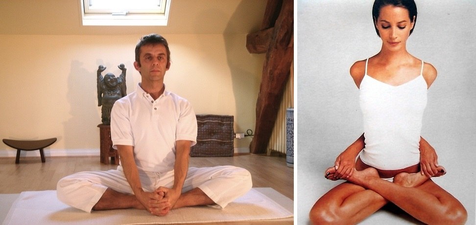 Баддха падмасана(Baddha Padmasana). От слова