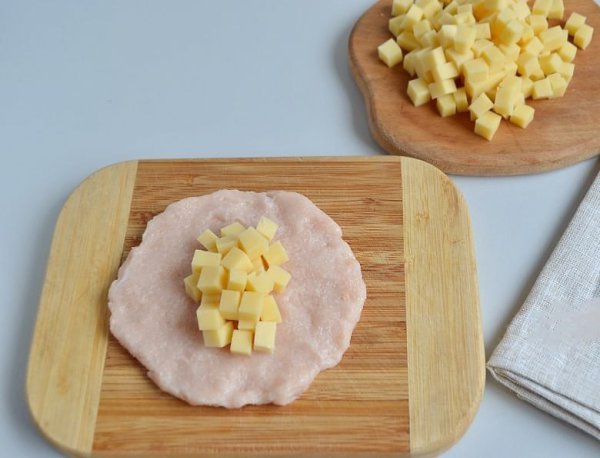 Котлеты с сыром