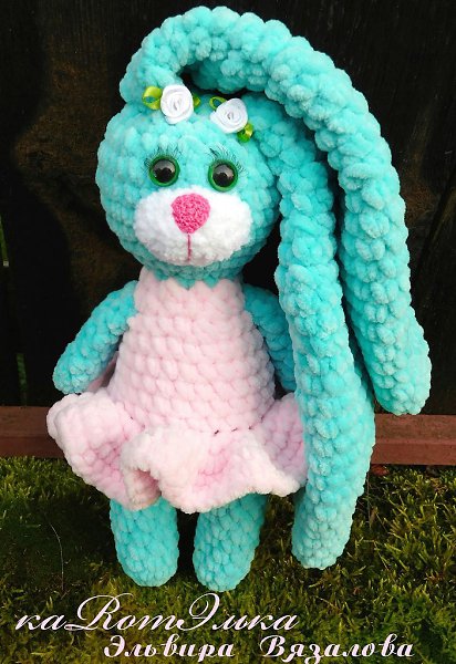 #игрушки@fan_handmade.Милые Плюши от мастерицы Эльвиры Вязаловой - 8