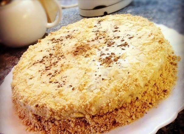 МОРКОВНЫЙ ТОРТ.Тесто:1 ст тертой на мелкой терке моркови (отжать сок),1 ст муки,1 ст сахара, 120гр ...