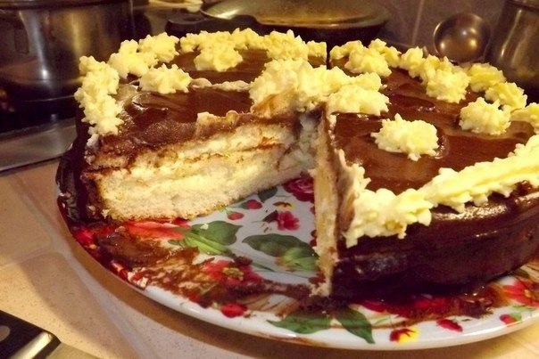 Очень вкусный и быстрый торт