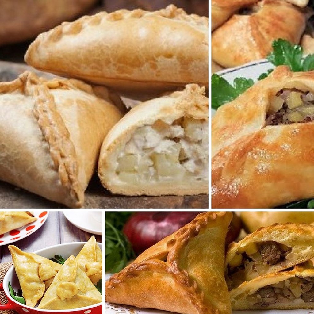 Эчпочмак- вкусные татарские пирожки. Эчпочмак с курицей Ингредиенты: классическое дрожжевое тесто на ...