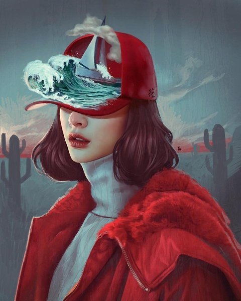 Невероятные иллюстрации внутреннего мира женщин.by Aykutaydog (Инстаграм) - 4