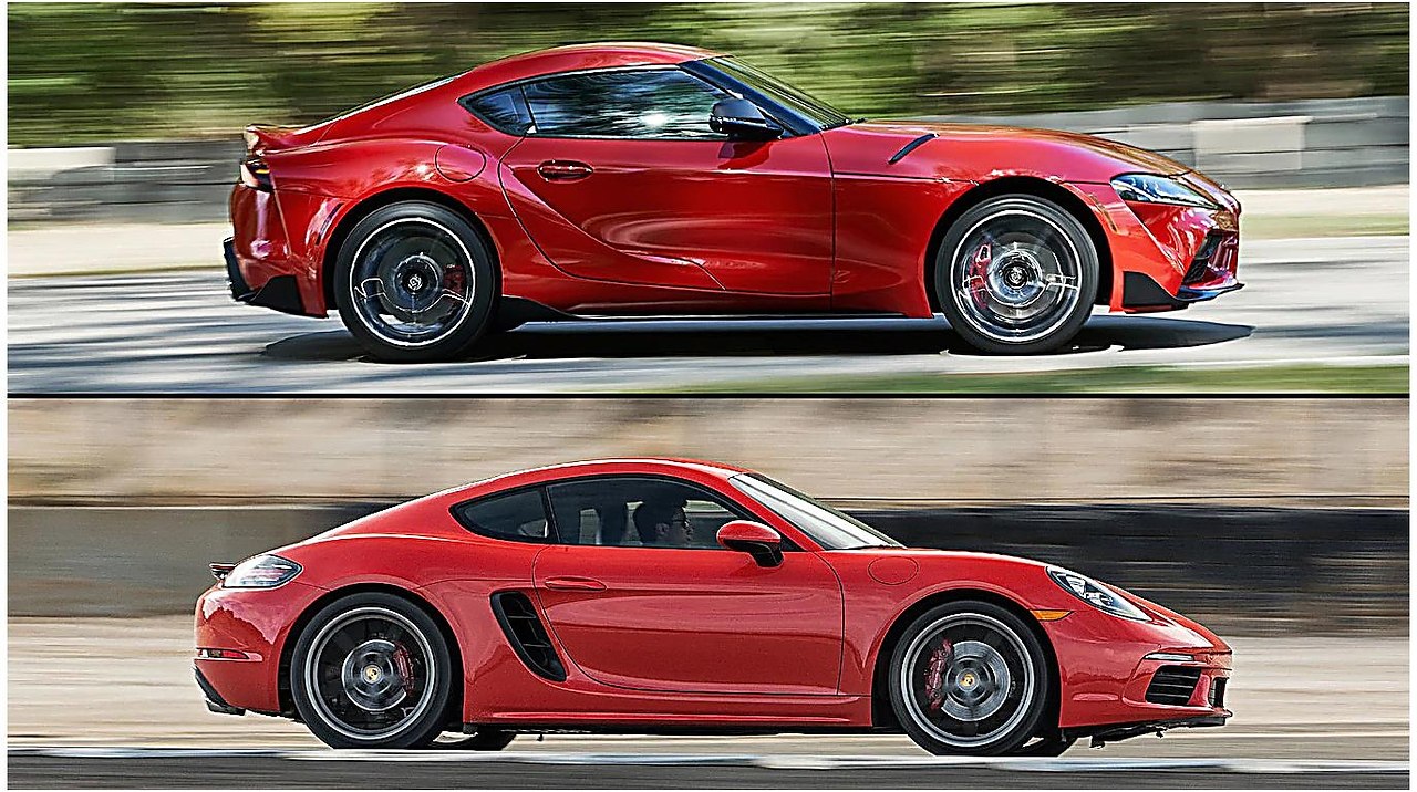 Toyota Supra  Porsche 718 Cayman?