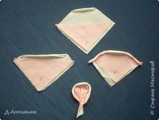 Розы из обычных бумажных салфеток - 3