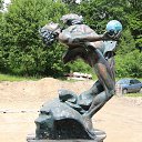 Belarus&#039;, Nowogrudok. zamechatelnaja skulptura..    